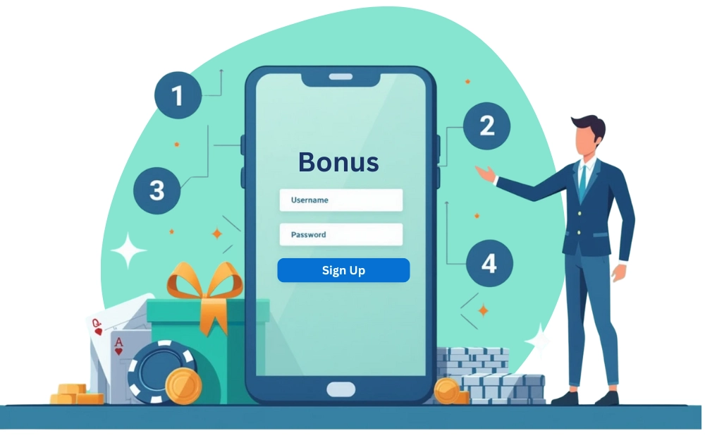 Как получить бонус за регистрацию в казино