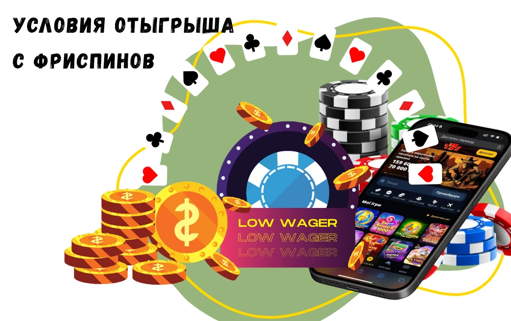 Условия отыгрыша с фриспинов